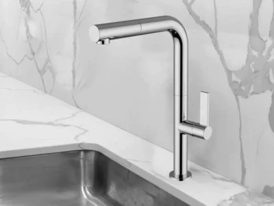 Μπαταρία Κουζίνας Teorema Lea 178201 Chrome.