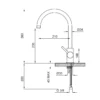 Μπαταρία Κουζίνας Teorema Jabil 173527 Chrome.