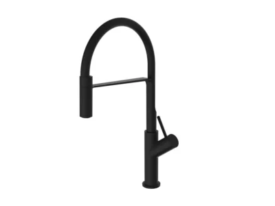 Μπαταρία Κουζίνας Teorema Silicone 635231 Black Matt.