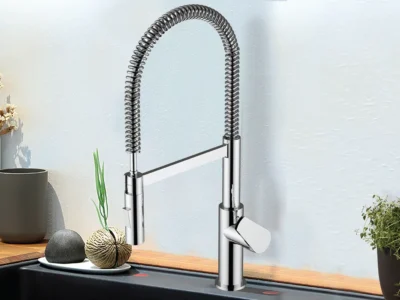 Μπαταρία Κουζίνας Teorema Velvet 881411 Chrome