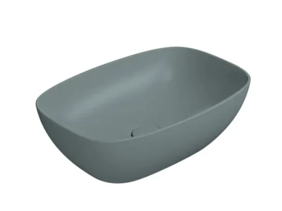 Επιτραπέζιος νιπτήρας μπάνιου Nubes Agave Matt 9784-901 50 x 35 cm χωρίς υπερχείλιση.