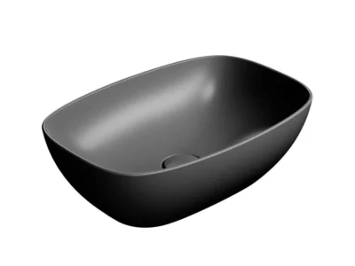 Επιτραπέζιος νιπτήρας μπάνιου Nubes Ardesia Matt 9784-401 50 x 35 cm χωρίς υπερχείλιση.