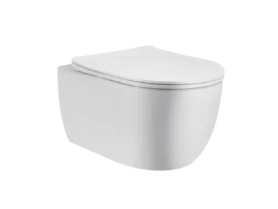 Κρεμαστή λεκάνη WC Τουαλέτας Bianco Maya Rimless 48 cm από Υαλώδη πορσελάνη.