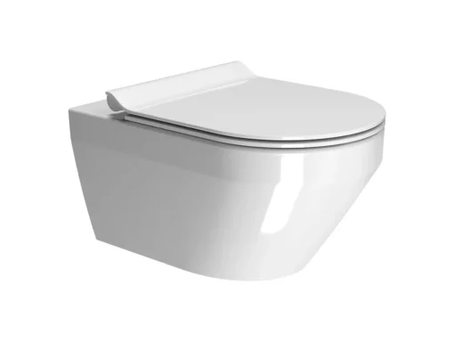 Κρεμαστή λεκάνη WC Τουαλέτας GSI Kube-X 50 cm από Υαλώδη πορσελάνη.