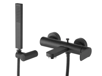 Μπαταρία Λουτρού Armando Vicario Glam Black Matt 610100-400.