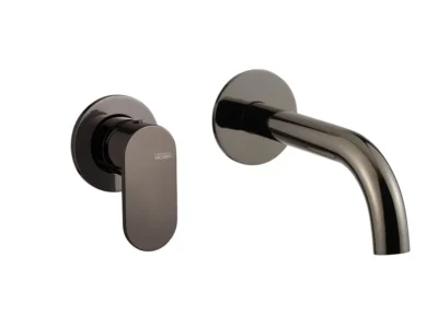 Μπαταρία Νιπτήρα Armando Vicario Slim Black Chrome 500045-405.