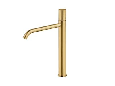 Μπαταρία Νιπτήρα Eurorama Oso Light Gold Brushed 178309P-201.