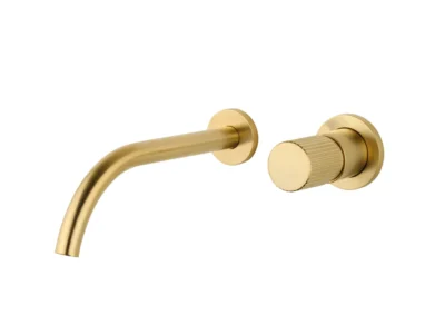 Μπαταρία Νιπτήρα Eurorama Oso Light Gold Brushed 178954-201