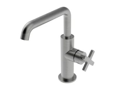 Μπαταρία Νιπτήρα LaTorre Elle Cross Inox Matt 38020-110.