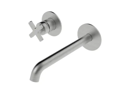 Μπαταρία Νιπτήρα LaTorre Elle Cross Inox Matt 38032-110