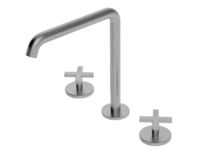 Μπαταρία Νιπτήρα LaTorre Elle Cross Inox Matt 38102-110.