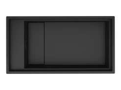 Νεροχύτης Κουζίνας Elleci Dialogo 360 Workstation 86 x 45 cm σε απόχρωση Black.