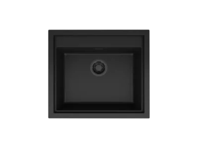 Νεροχύτης Κουζίνας Elleci Sintesi 105 57 x 50 cm σε απόχρωση Black.