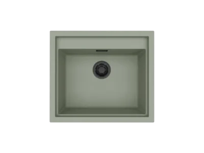 Νεροχύτης Κουζίνας Elleci Sintesi 105 57 x 50 cm σε απόχρωση Sage Green.