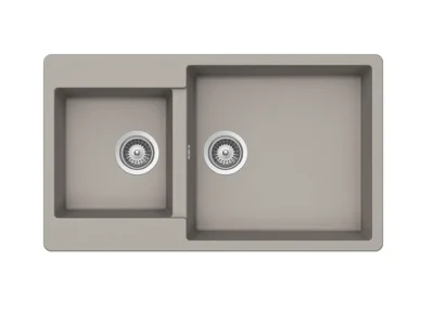 Νεροχύτης Κουζίνας Shock Element 31290-1451 86 x 50 cm σε απόχρωση Concrete Beton.