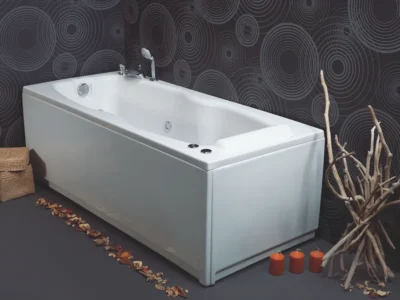 Μπανιέρα ορθογώνιου σχήματος Diana 160 x 75 cm.