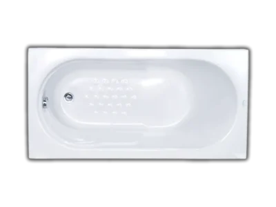 Μπανιέρα ορθογώνιου σχήματος Gloria 120 x 70 cm.