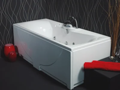 Μπανιέρα ορθογώνιου σχήματος Iris 180 x 80 cm.