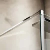 Διαχωριστικό ντουζιέρας με κρύσταλλο Διαφανές ασφαλείας Walkin Free-1 Chrome 90 x 180 cm.