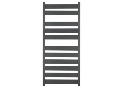 Καλοριφέρ πετσετοθήκη μπάνιου Thermo Largo 120 x 50 cm Black.