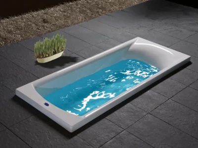 Μπανιέρα ευθύγραμμη Carron Delta Carronite 150 x 70 cm.