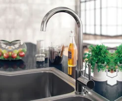 Μπαταρία Κουζίνας Rosa Inox K-127 Inox Brushed.