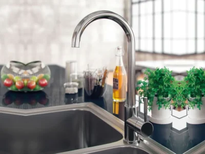 Μπαταρία Κουζίνας Rosa Inox K-127 Inox Brushed.