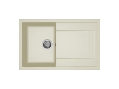 Νεροχύτης Κουζίνας Elleci Life 300 79 x 50 cm σε απόχρωση Bianco Antico.