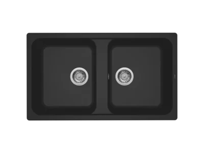 Νεροχύτης Κουζίνας Elleci Life 450 86 x 50 cm σε απόχρωση Black.