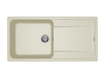 Νεροχύτης Κουζίνας Elleci Life 480 100 x 50 cm σε απόχρωση Bianco Antico.