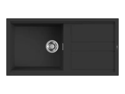 Νεροχύτης Κουζίνας Elleci Best 480 100 x 51 cm σε απόχρωση Black.