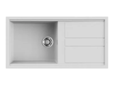 Νεροχύτης Κουζίνας Elleci Best 480 100 x 51 cm σε απόχρωση White.
