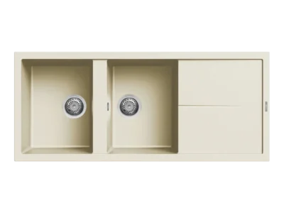 Νεροχύτης Κουζίνας Elleci Unico 500 116 x 50 cm σε απόχρωση Bianco Antico.