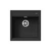 Νεροχύτης Κουζίνας Elleci Best 104 51 x 51 cm σε απόχρωση Black Matt