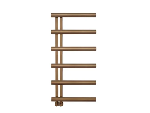 Καλοριφέρ πετσετοθήκη μπάνιου Thermo Accent 100 x 50 cm Antique Brass.