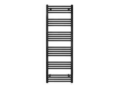 Καλοριφέρ πετσετοθήκη μπάνιου Thermo Alto 150 x 50 cm Black.