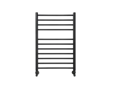 Καλοριφέρ πετσετοθήκη μπάνιου Thermo Bellavia 75 x 50 cm Silk Black.