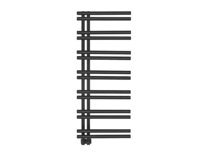Καλοριφέρ πετσετοθήκη μπάνιου Thermo Solo 120 x 50 cm Silk Black.