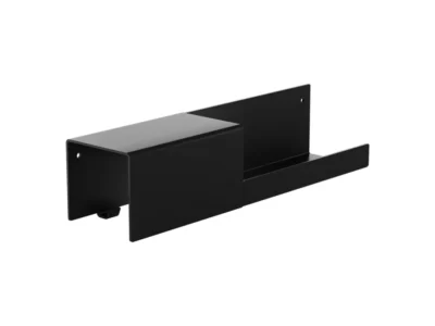 Άγκιστρο διπλό επιτοίχιας τοποθέτησης Strantza 723-03-05 σε απόχρωση Black Matt.