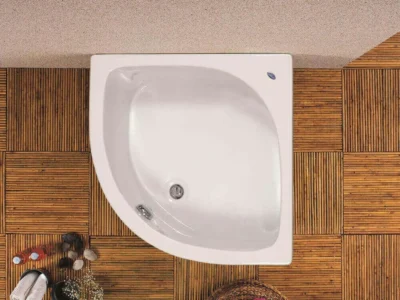 Μπανιέρα Γωνιακή Myconos 90 x 90 cm.