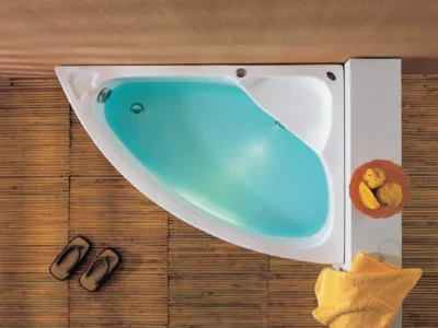 Μπανιέρα Γωνιακή Kochili Δεξιά 125 x 90 cm.