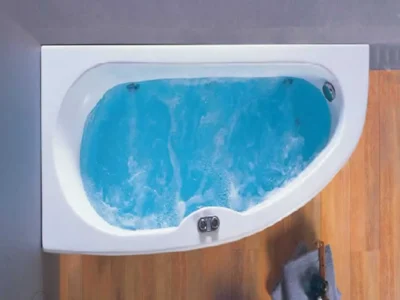 Μπανιέρα Γωνιακή Kochili Αριστερή 135 x 80 cm.