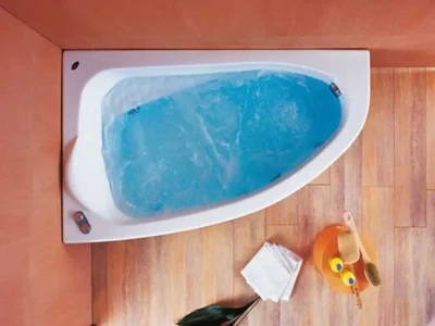 Μπανιέρα Γωνιακή Kochili Αριστερή 145 x 90 cm.