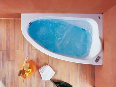 Μπανιέρα Γωνιακή Kochili Δεξιά 145 x 90 cm.