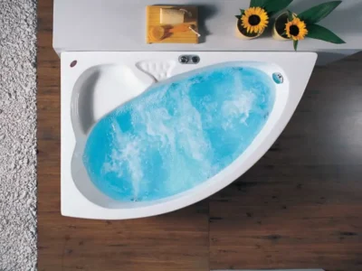 Μπανιέρα Γωνιακή Kochili Αριστερή 153 x 100 cm.