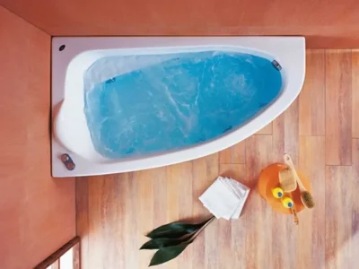 Μπανιέρα Γωνιακή Kochili Αριστερή 160 x 90 cm.