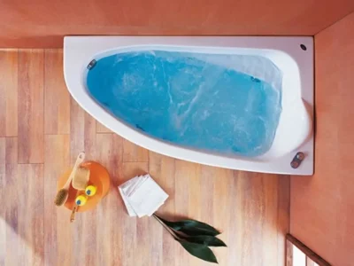 Μπανιέρα Γωνιακή Kochili Δεξιά 160 x 90 cm.