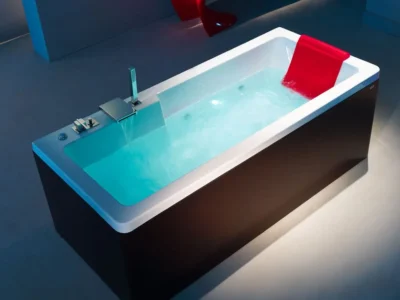 Μπανιέρα ευθύγραμμη Zeta Velour Matt 180 x 80 cm.