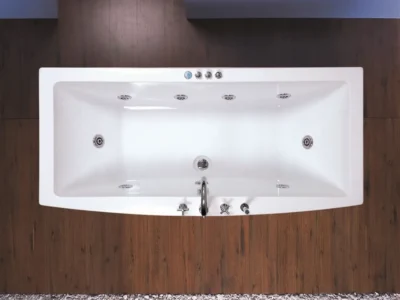 Μπανιέρα ευθύγραμμη Dilos 190 x 80(90) cm.