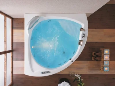 Μπανιέρα Γωνιακή Serifos 160 x 160 cm.